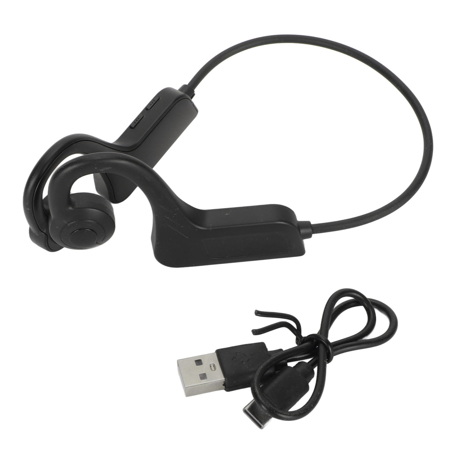 Bluetooth 5.3 Knochenschallkopfhörer, Hi-fi-stereo, Geräuschunterdrückung, Wasserdicht, Multifunktional Für Sport