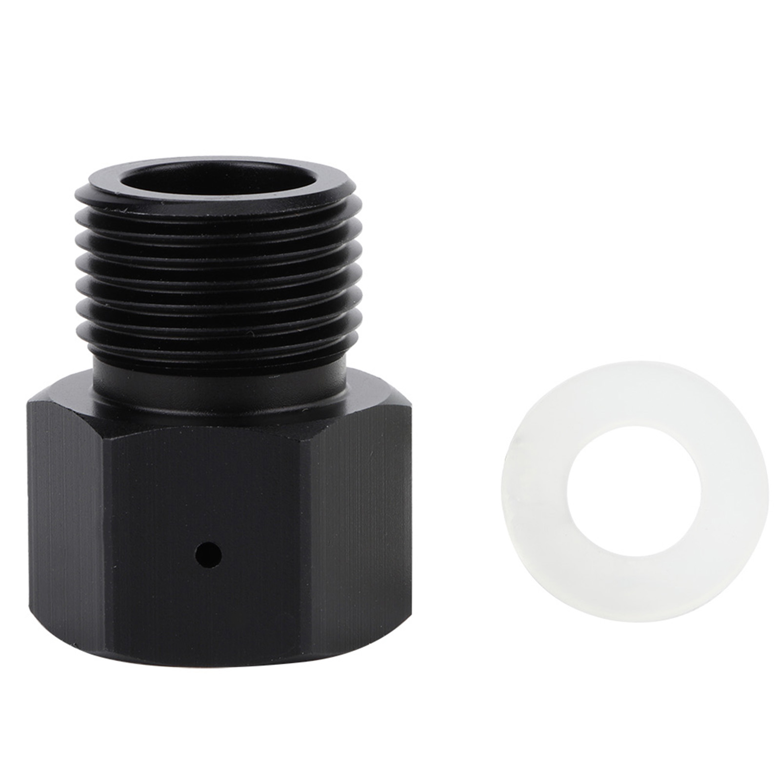 Schwarzer Co2-zylinderadapter Für Bierfassregler Und Aquarium W21.8