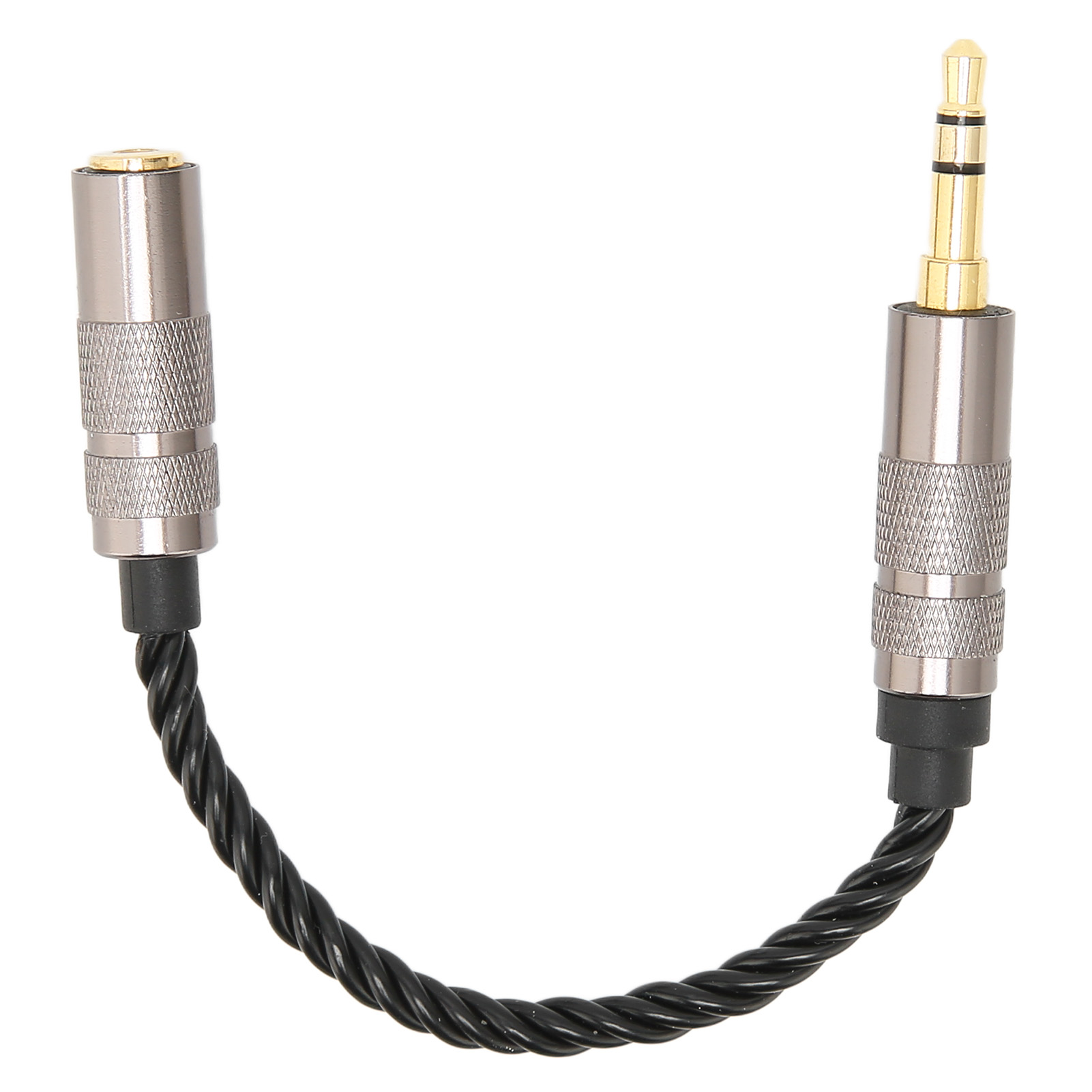 3,5-mm-klinkenstecker Auf 2,5-mm-klinkenbuchse Adapter, Tragbares Audio-konverterkabel Aus Silberkupfer