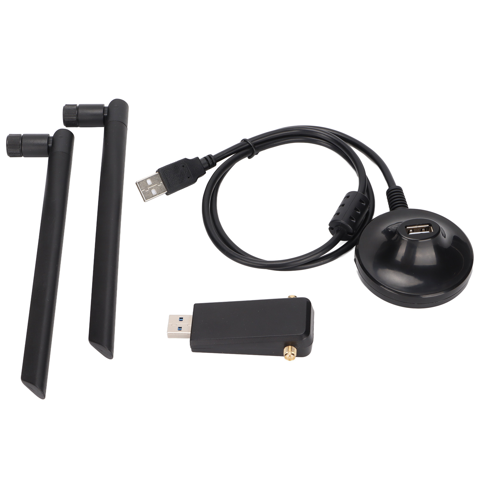 Usb 3.0 Wlan-adapter, 1200 Mbit/s, Dual-5-dbi-antenne, 802.11ac Dualband 5g/2,4g Für Desktop- Und Laptop-pcs