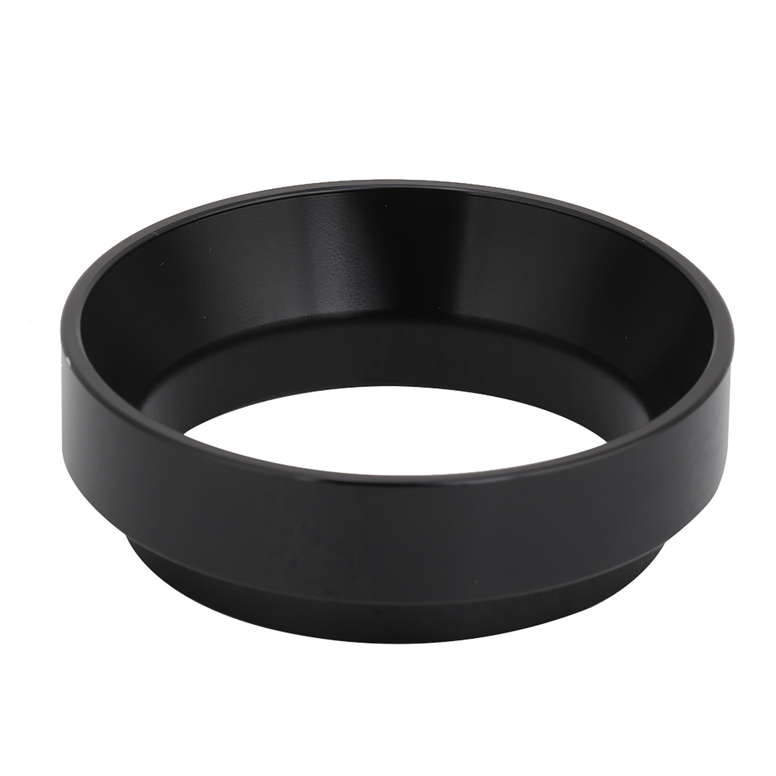 Universeller 58-mm-dosierring Aus Aluminium Für Kaffeemaschinen, Trichter Zum Ausgeben Von Gemahlenem Kaffee (schwarz)