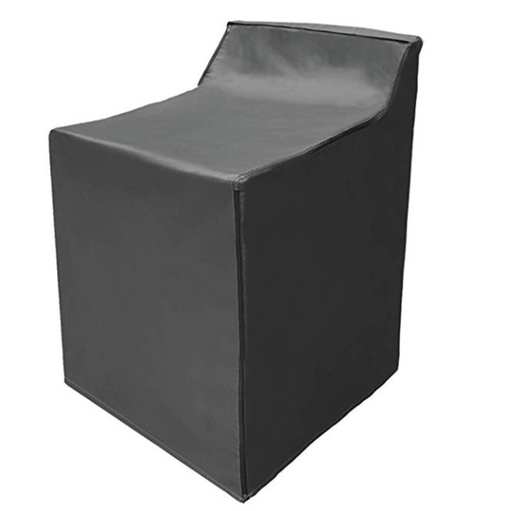 Wasserdichte Schutzhülle Für Waschmaschine Und Trockner, 74 X 71 X 101 Cm, Schwarz, Staubdicht Und Uv-beständig, Für Balkon