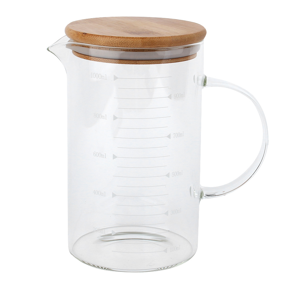 300 Ml Hitzebeständiges Teeglas Mit Transparentem Deckel Für Zuhause
