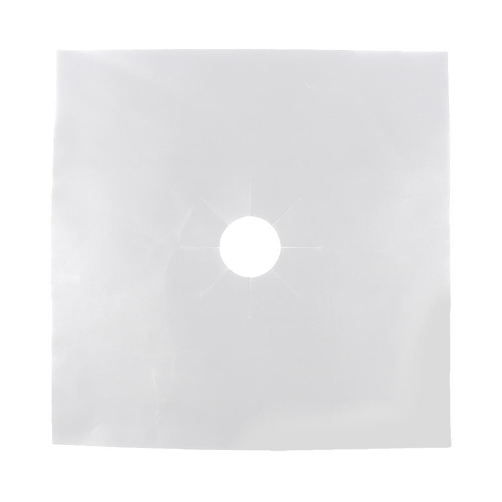 Wiederverwendbare Fiberglas-schutzmatten Für Gasherde, Küchenzubehör (silber)