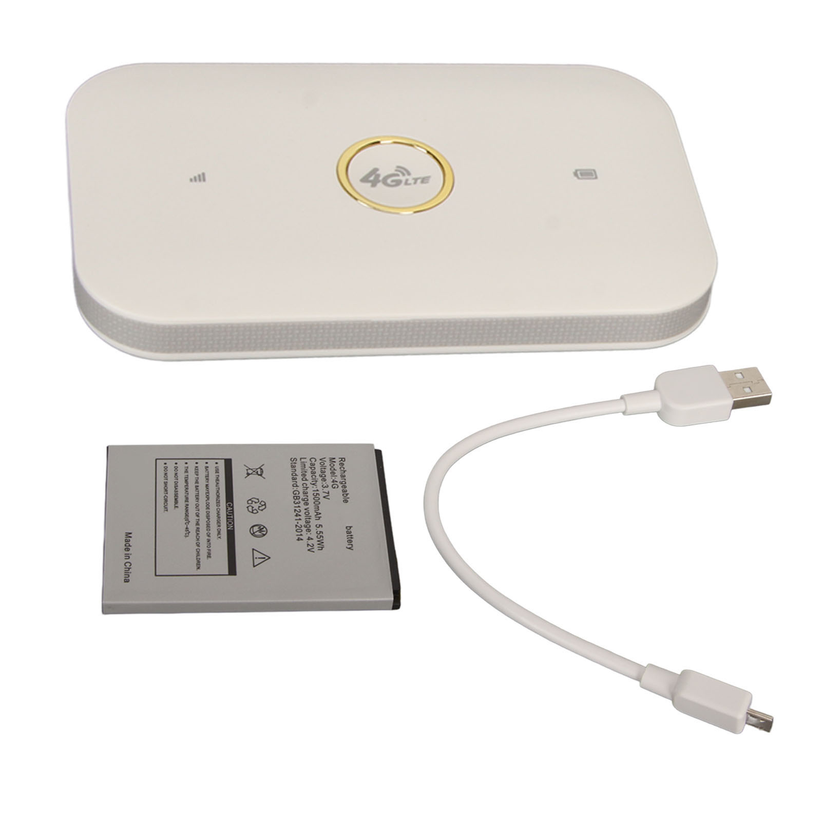 4g-wlan-router (150 Mbit/s), Micro-sim-slot, Unterstützt Bis Zu 10 Geräte, 4g-lte-usb-modem (1500 Mah) Für Büro, Reisen Und Zuhause