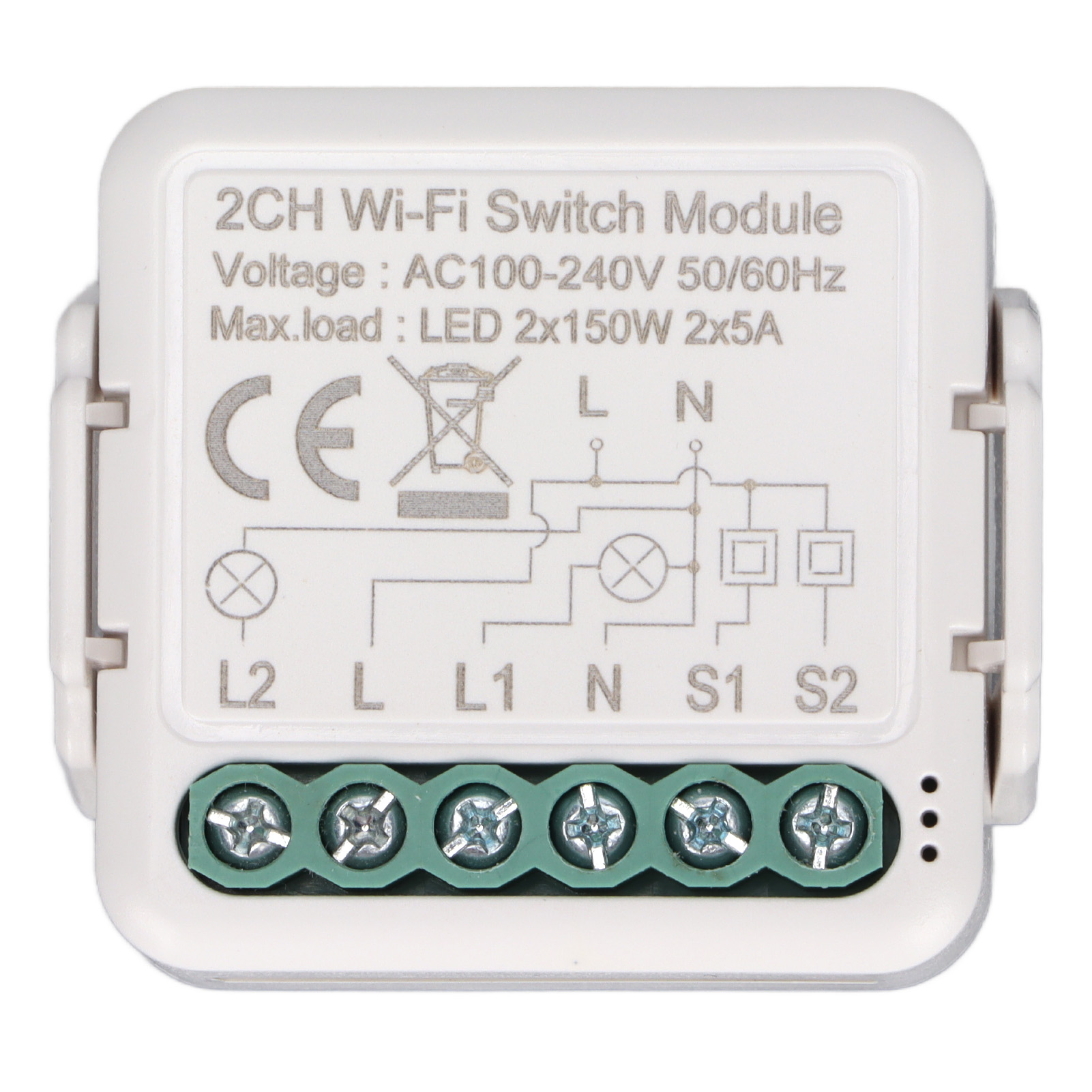 Intelligentes Wlan-schaltmodul, Sprachsteuerung Und Automatisierung, Bidirektionale Fernbedienung
