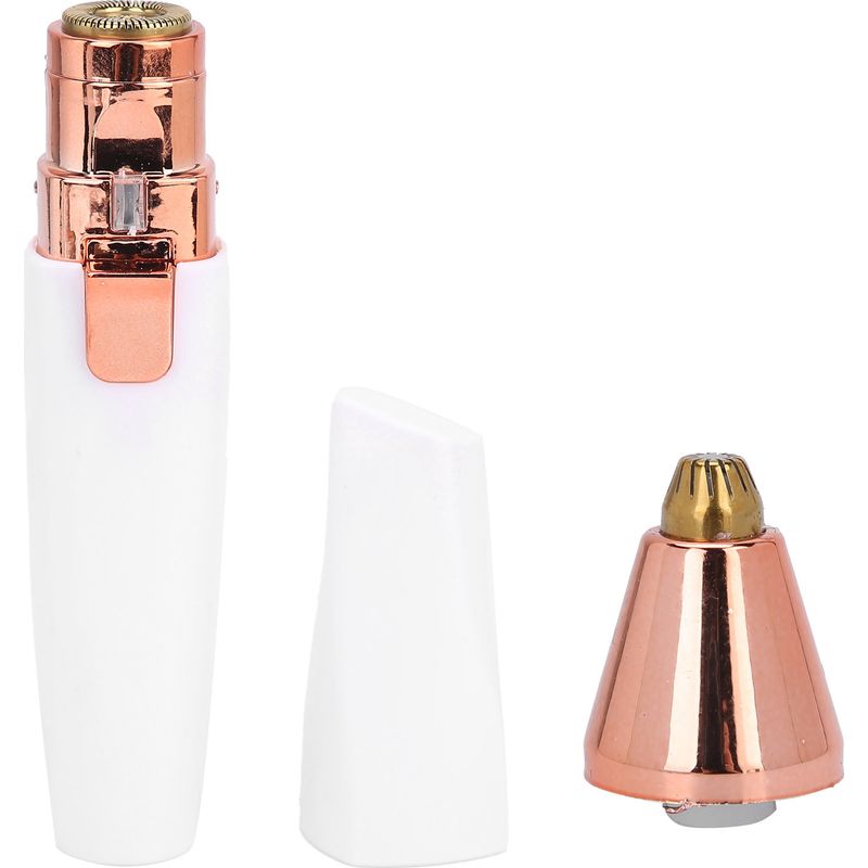 Wiederaufladbarer 2-in-1-augenbrauentrimmer – Schmerzfreier Gesichts- Und Lippenrasierer