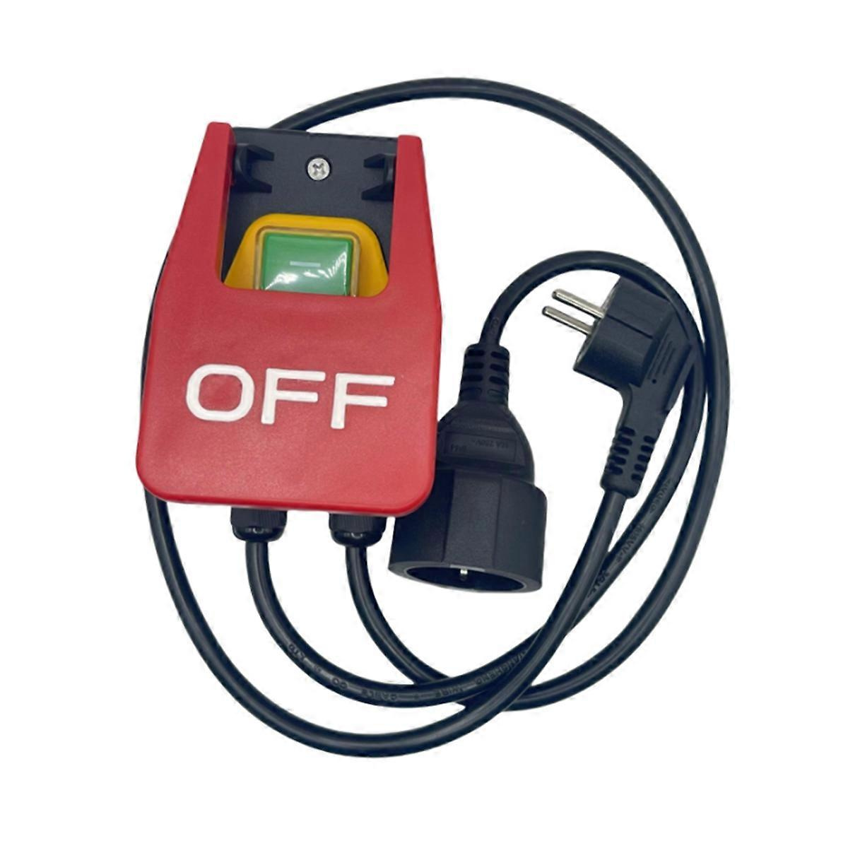 Einphasen-220-v-ein-/ausschalter, Sicherheitsschalter, Nullspannungsschalter Mit Stecker, Not-aus-schalter