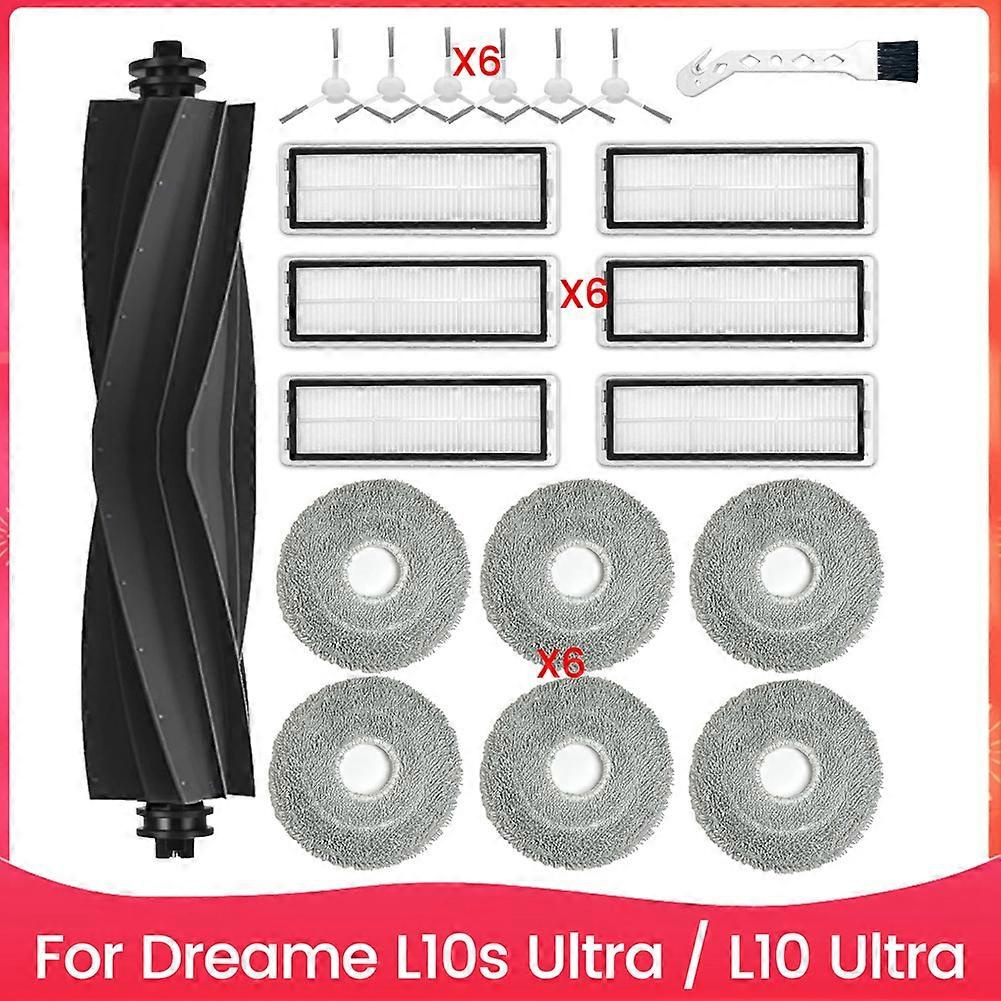 Teile Und Zubehör Für Dreame L10s Ultra / L10 Ultra: Hauptbürste, Seitenbürste, Hepa-filter, Reinigungstuch, Ersatzteile