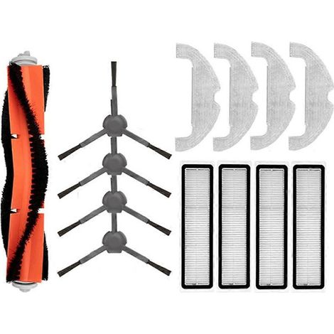 Ersatzteile Für Xiaomi Robot Vacuum-mop 2 Ultra Stytj05zhm: Hauptbürste, Hepa-filter Und Reinigungstuch.