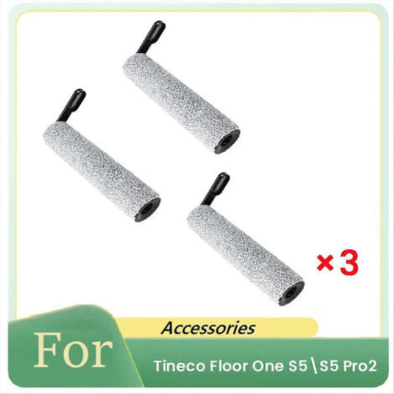 Set Mit 3 Ersatz-rotationsbürsten Für Den Tineco Floor One S5/s5 Pro2 Nass- Und Trockensauger