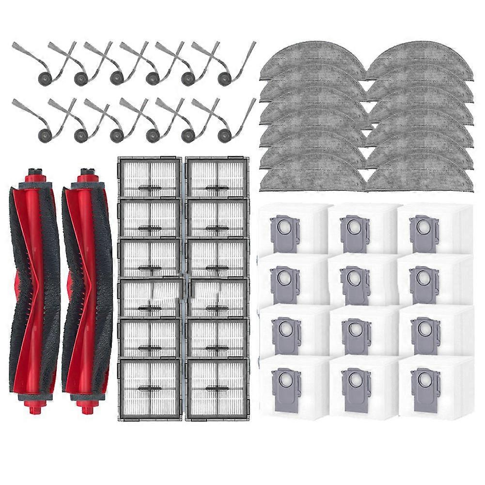 Zubehör Für Roborock Q10 X5/q10 Pf/q10p/q8+/q8 Max Pro Plus: Verbrauchsmaterialien, Walzenbürste, Seitenbürste, Staubbeutel Und Filter.