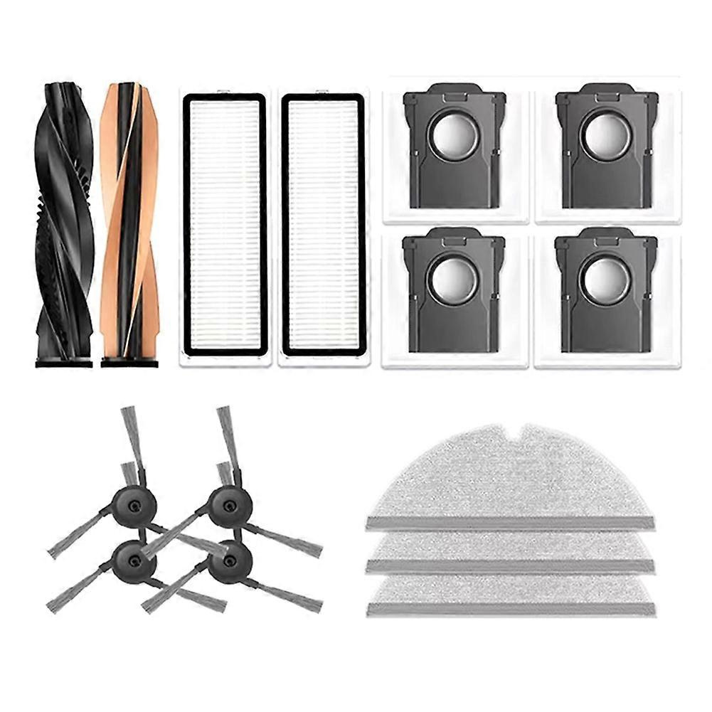 Ersatzteile Für Den Staubsauger Dreame D20 Pro Plus / Dreame D20 Pro: Hauptbürste, Reinigungstuch, Hepa-filter Und Zubehör.