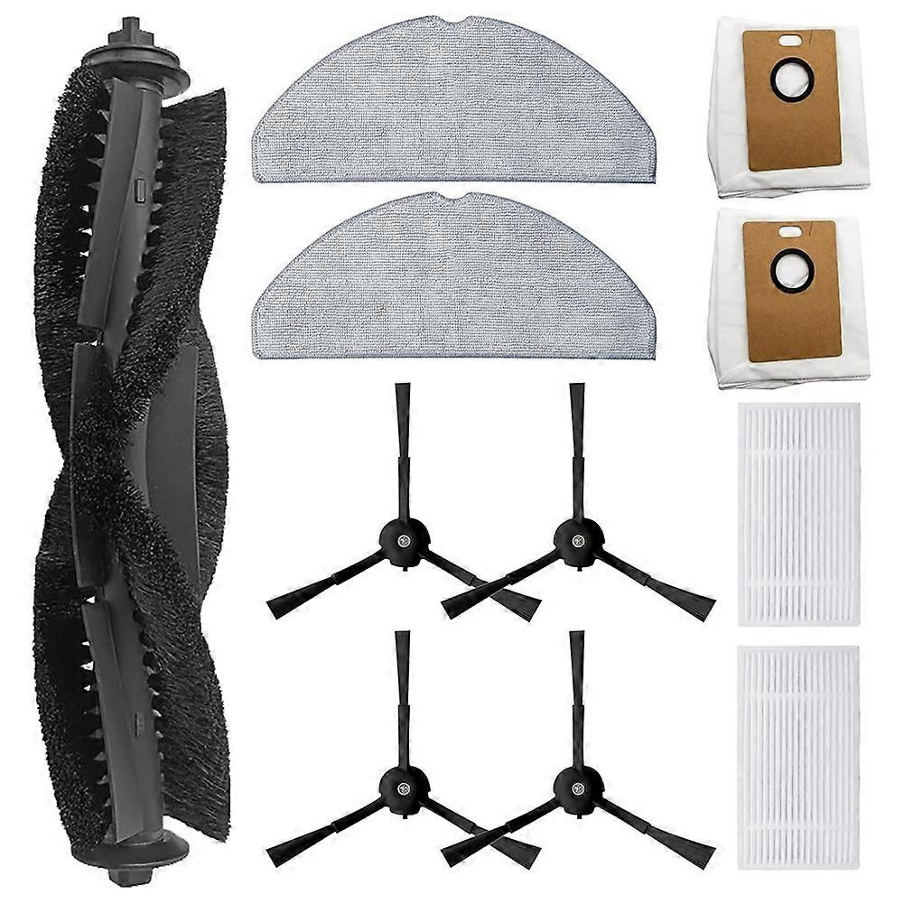 11-teiliges Set Für Den Tapo Rv30 Max Plus / Rv20 Max Plus Staubsauger: Hauptbürste, Filter, Reinigungstuch Und Staubbeutel