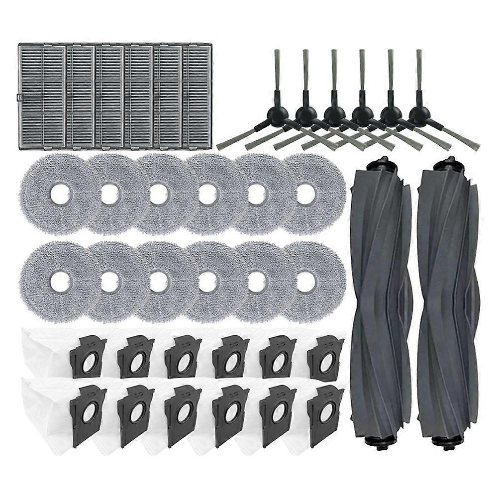 Ersatzteile Für Dreame L10s Pro Ultra Heat / X30 Ultra / X30 Pro Staubsauger: Hauptbürste, Seitenbürste, Staubbeutel, Filter Und Reinigungstuch.