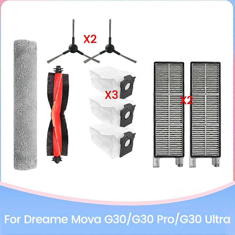 Ersatzteile Für Dreame Mova G30/g30 Pro/g30 Ultra Staubsauger: Bürste, Hepa-filter, Staubbeutel, Chenille-reinigungstuch