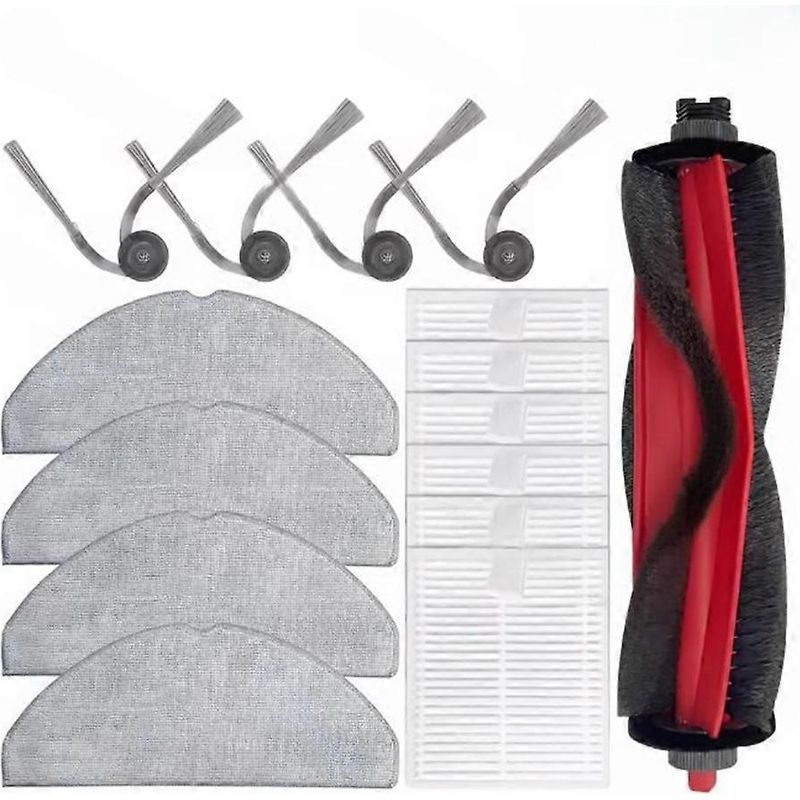 15-teiliges Set Für Roborock Q7 M5/q7 M5+/q7 L5/q7 L5+/q7 Tf/q7 Tf+/q7b/q7t Plus Staubsauger: Ersatzteile (bürste, Filter, Tuch)