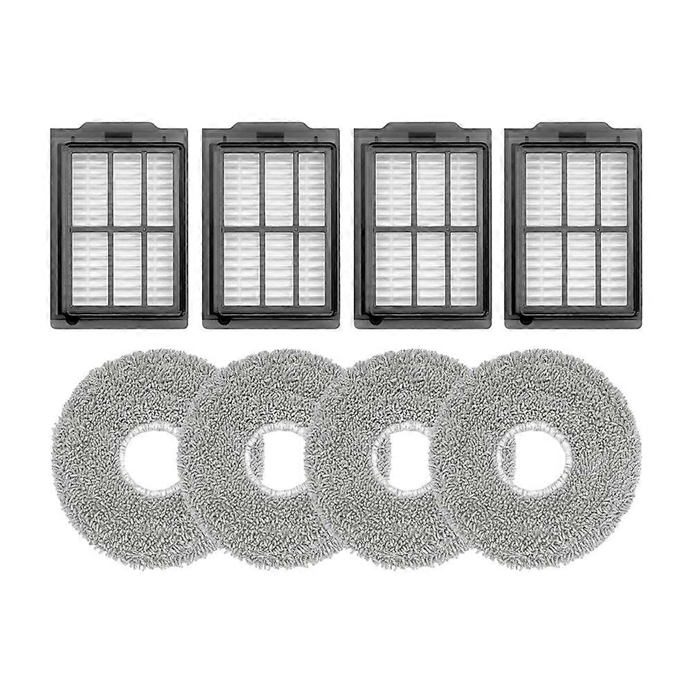 Ersatzteilset Für Den 3i P10 Ultra Saugroboter: Hepa-filter, Reinigungstuch Und Zubehör.