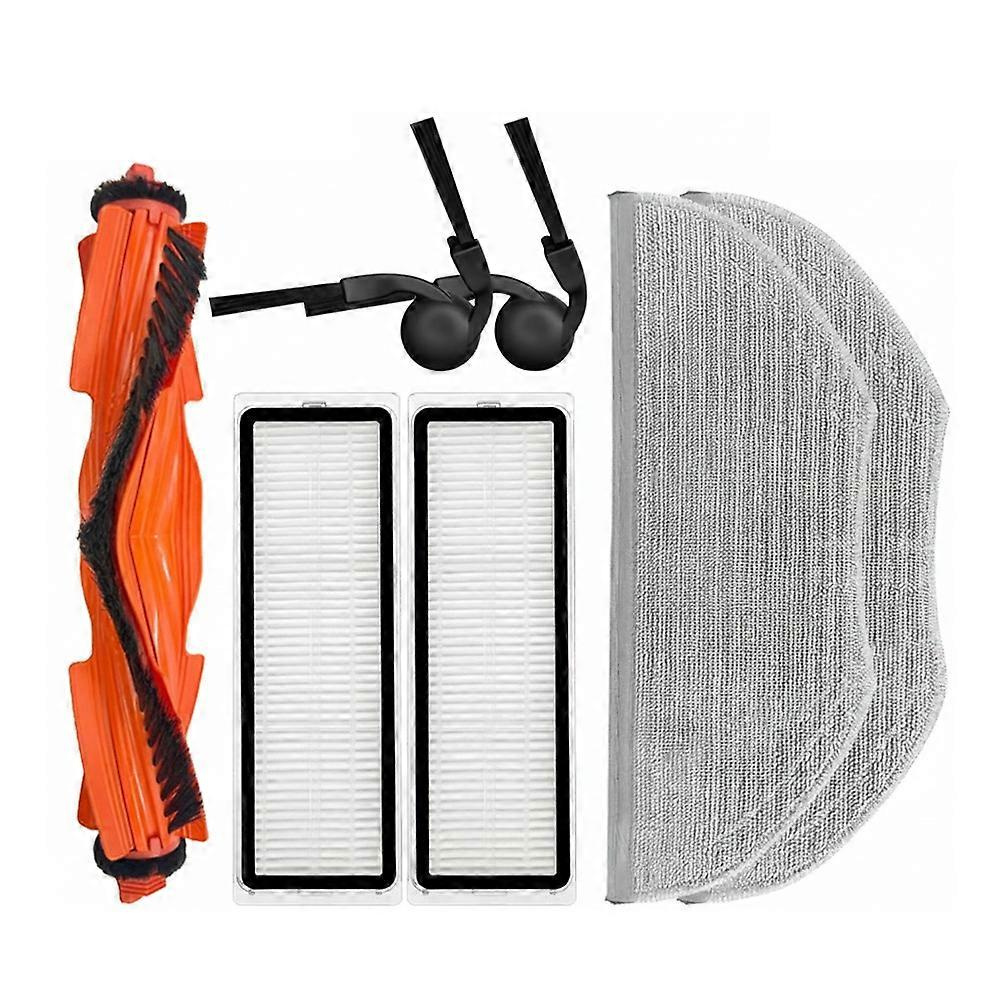 Ersatzteile Für Den Xiaomi S40 / Ov81 Saugroboter: Hauptbürste, Reinigungstuch, Hepa-filter Und Zubehör.