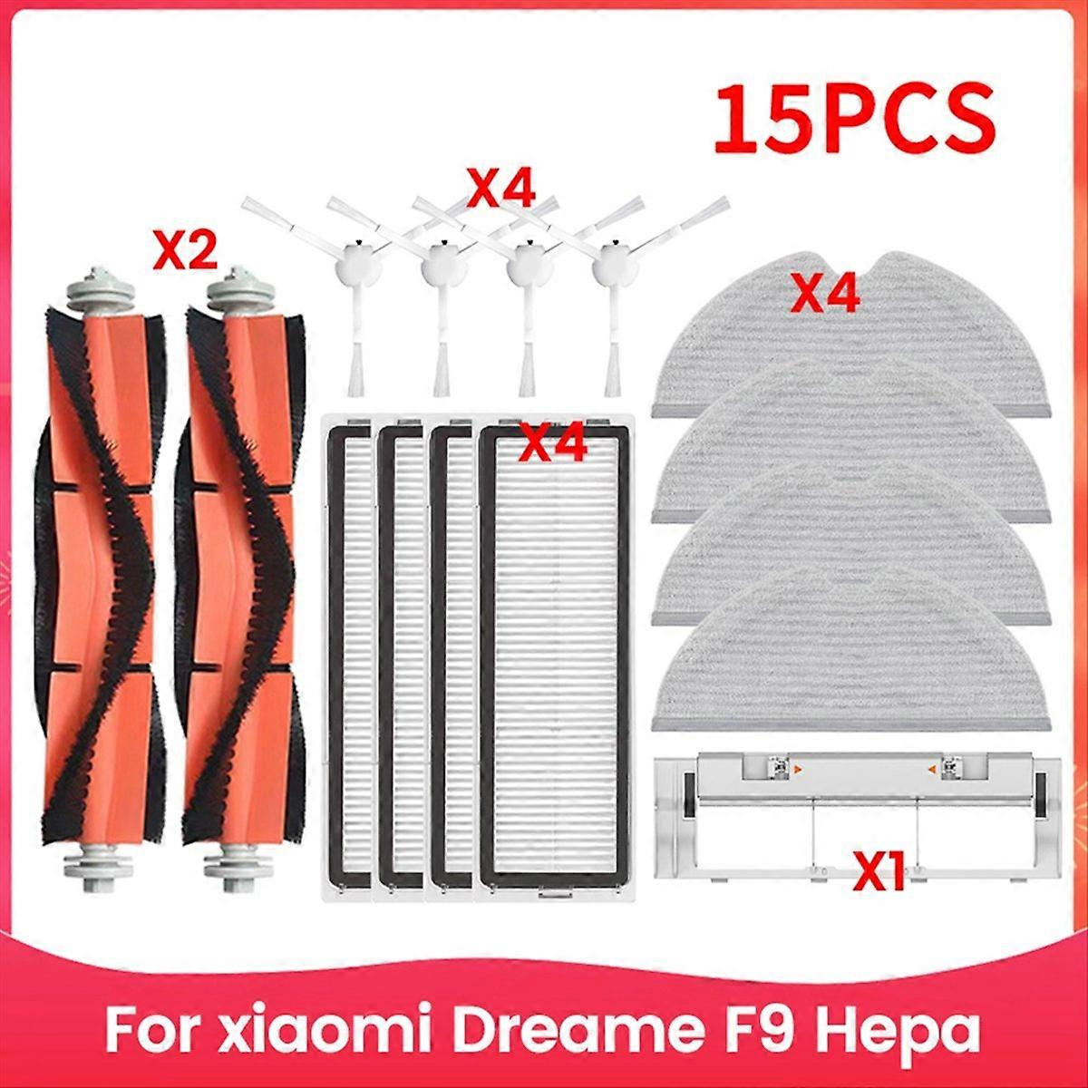 Hepa F9 Filter Für Xiaomi Mijia 1c 1t Mi Saugroboter, Hauptseitenbürste, Reinigungstuch.