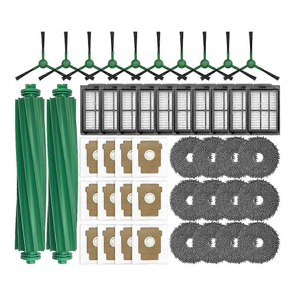 Ersatzteile Für Den Irobot Roomba Plus 405 Combo / 505 Combo Staubsauger: Hauptbürste, Hepa-filter, Staubbeutel, Reinigungstuch Und Zubehör.
