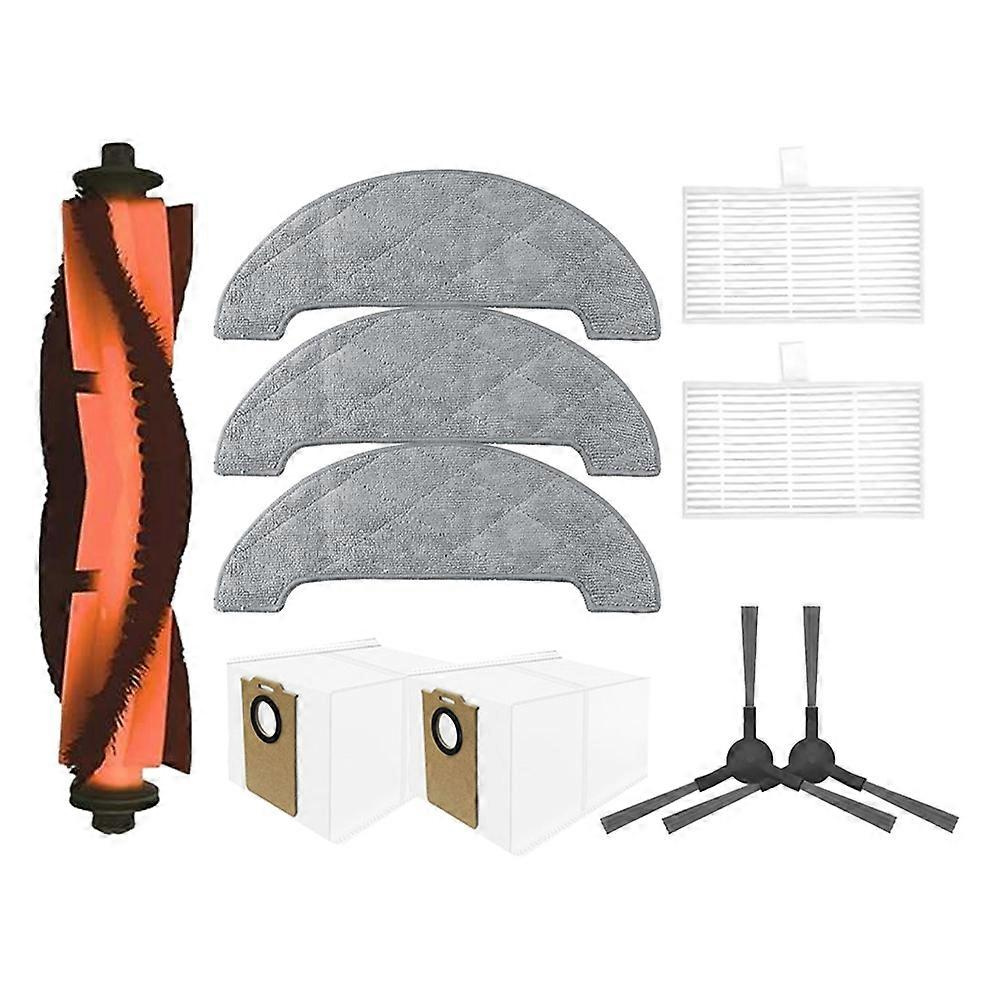 10-teiliges Set Für Den Dreame Mova E20 Pro Plus Staubsauger / Find E20 Pro Plus: Bürste, Staubbeutel, Filter Und Reinigungstuch.
