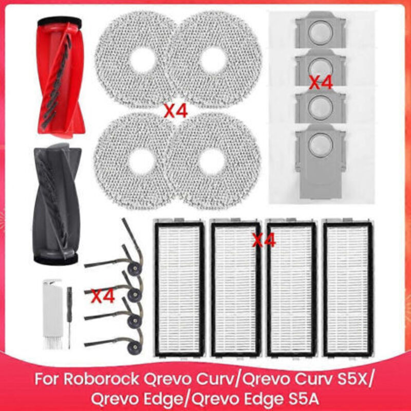 Ersatzteile Für Roborock Qrevo Curv/qrevo Curv S5x/qrevo Edge/qrevo Edge S5a Saugroboter-zubehör