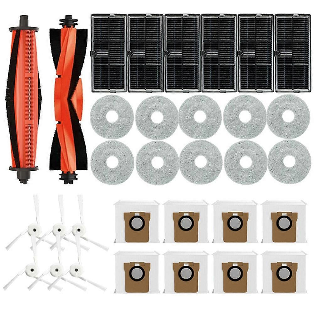 Ersatzteile Für Den Xiaomi Mijia M40 D110cn Saugroboter: Hauptbürste, Hepa-filter, Reinigungstuch, Staubbeutel Und Ersatzzubehör