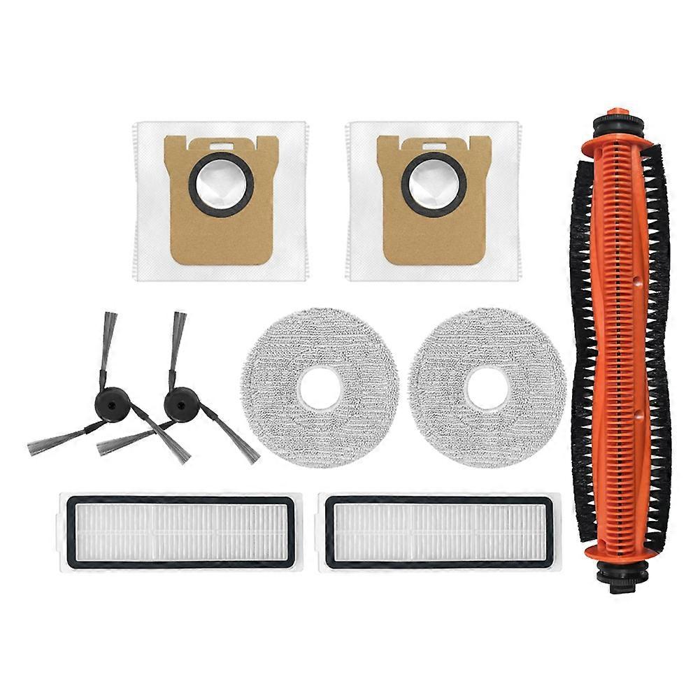 Ersatzteile Für Den Xiaomi Mijia 5 Pro / Ov21cn Staubsauger: Hauptbürste, Seitenbürste, Hepa-filter, Reinigungstuch Und Staubbeutel.