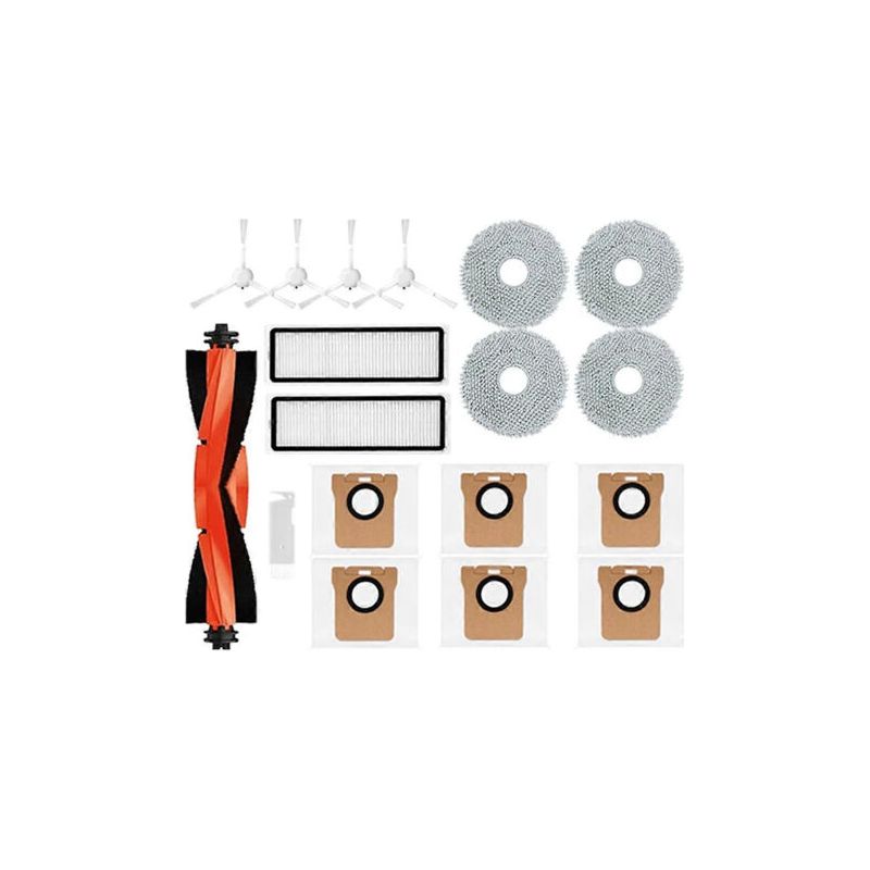 Zubehör Für Den Xiaomi X20+ / X20 Plus Saugroboter: Hauptseitenbürste, Hepa-filter, Reinigungstuch, Staubbeutel, Ersatzteile