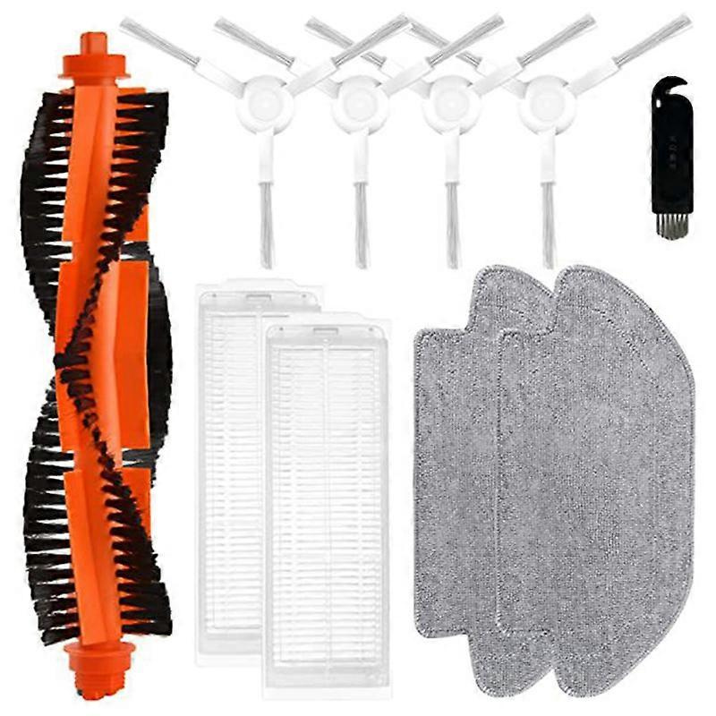 Ersatzteile Für Xiaomi S12 / B106gl / S10 Saugroboter: Hauptseitenbürste, Hepa-filter, Reinigungstuch.