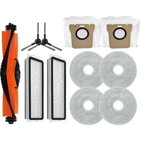 Zubehör Für Den Xiaomi Mijia M30 (d102) Saugroboter: Rotationsbürste, Staubbeutel, Hepa-filter, Reinigungstuch. Ersatzteile.