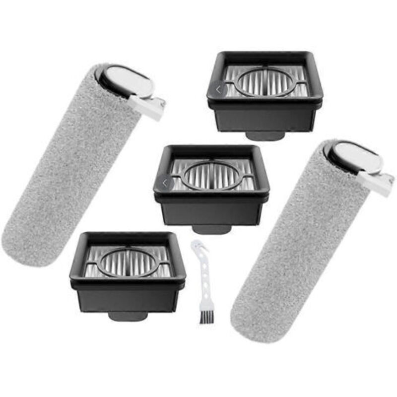 Packung Mit 6 Rotierenden Ersatzbürsten Für Hepa-filter, Kompatibel Mit Xiaomi Truclean W20 / 2c / 4c / 2 Lite Nass- Und Trockensaugern.