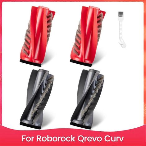 Hauptbürste Für Den Roborock Qrevo Curv Saugroboter, Hochwertige Abs-gummi-hauptbürste