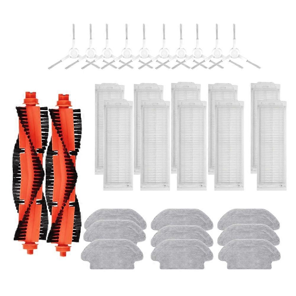Ersatzteile Für Xiaomi T12 / S10 / S10 Eu / S12 B106gl Saugroboter, 2s Xmstjqr2s / 3c B106cn Wischmopp: Rotierende Bürste, Filter Und Reinigungstuch.