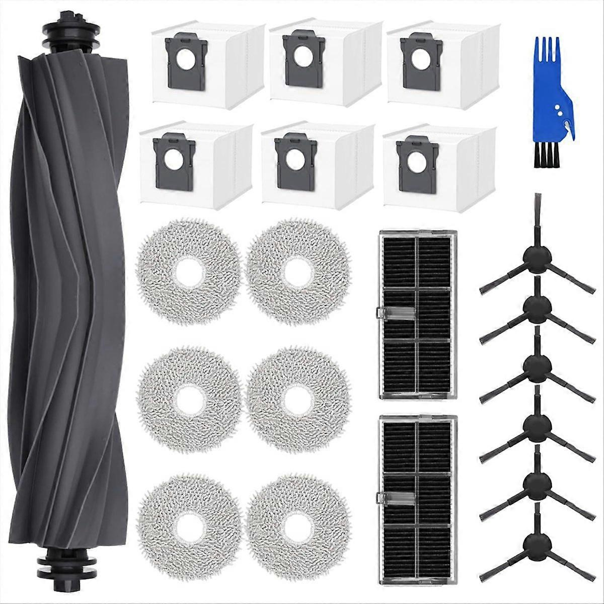 Für Den Dreame L10s Pro Ultra Heat Saugroboter: Hauptbürste, Hepa-filter, Reinigungstuch Und Staubbeutel