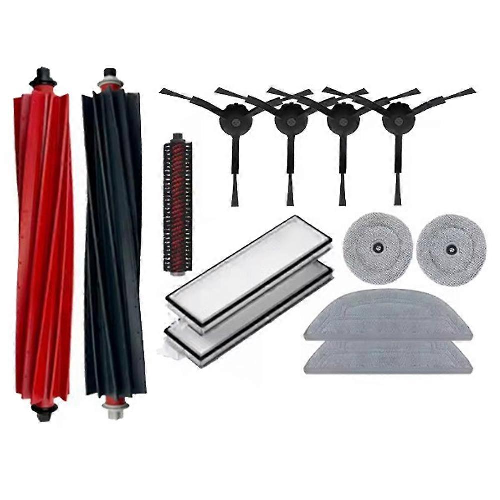 13 Ersatzteile Für Den Roborock S8 Max Ultra Staubsauger: Hauptbürste, Seitenbürste, Reinigungstuch, Staubbeutel Und Filter.