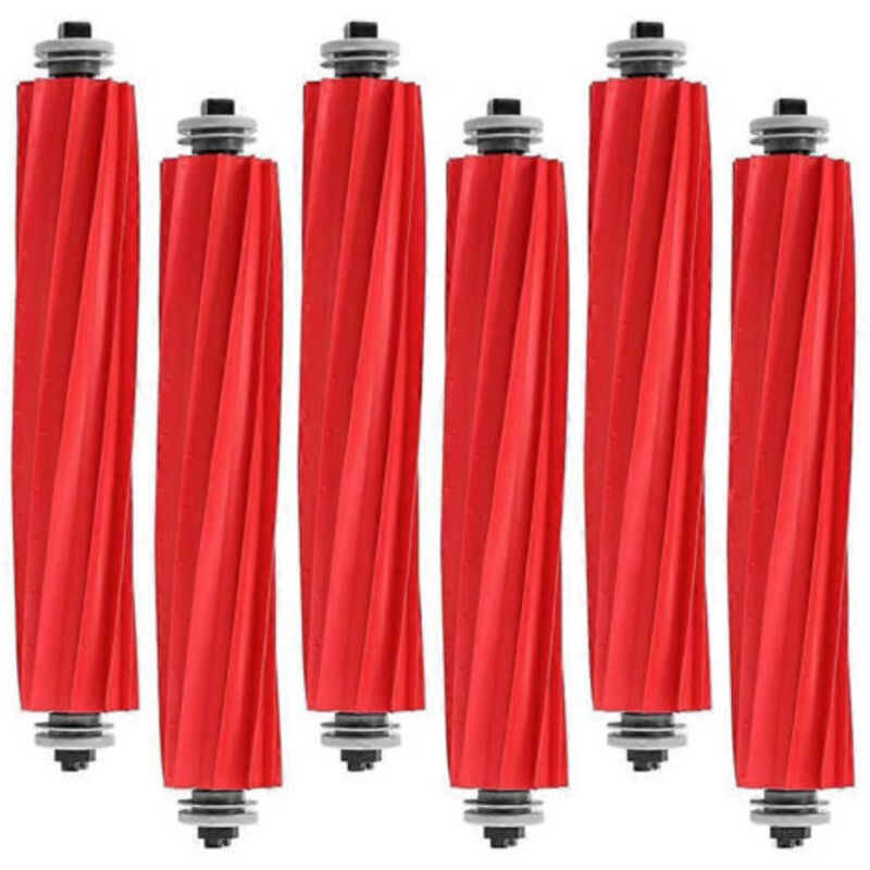 Set Mit 6 Gummibürsten Für Roborock Qrevo S/maxv/pro/plus, Q Revo, S7 Und Qv 35a Staubsauger