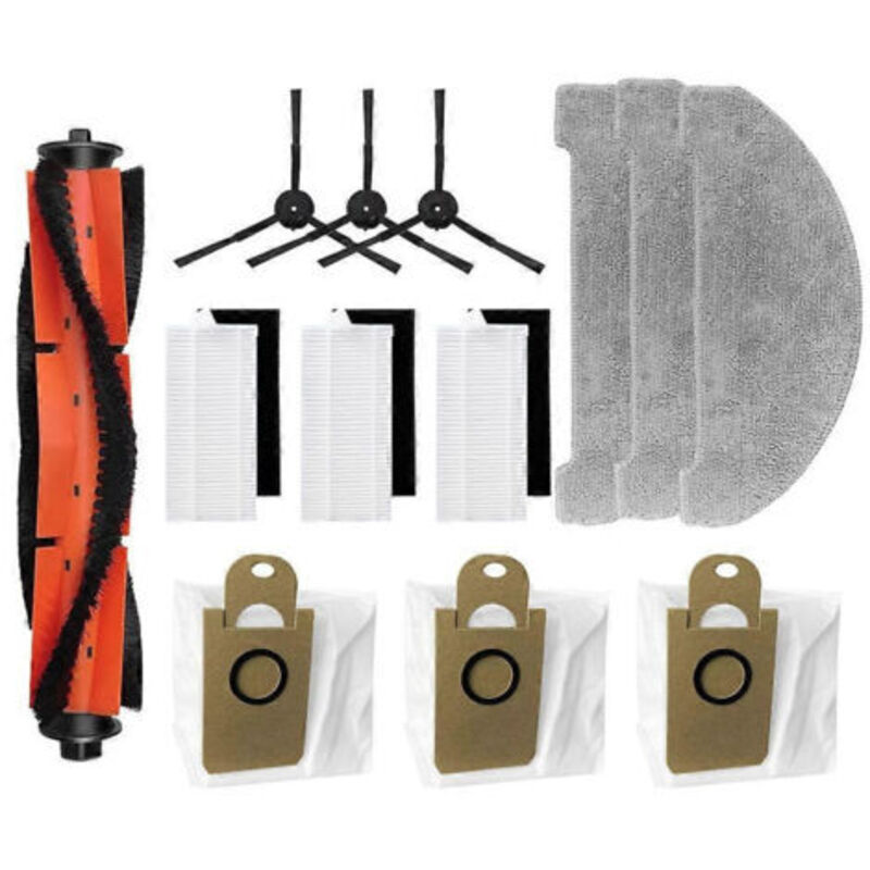 Zubehör Für Die Saugroboter Imou Rv1 Pro Und Imou Rv1 Pro Max: Hauptbürste, Hepa-filter, Reinigungstuch, Staubbeutel, Ersatzteile A