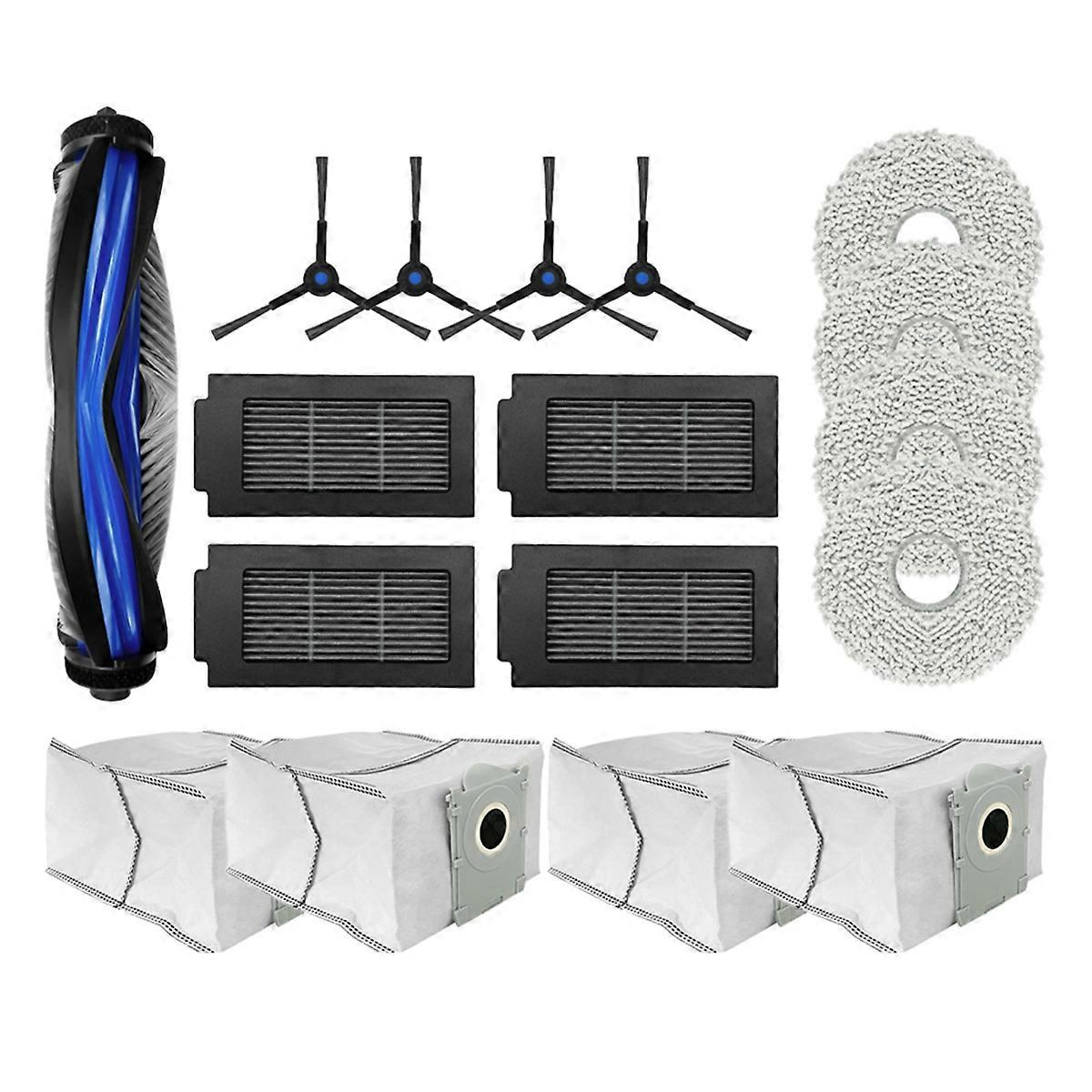Zubehör Und Ersatzteile Für Ecovacs Debot T50 Pro Omni: Hauptseitenbürste, Hepa-filter, Reinigungstuch D