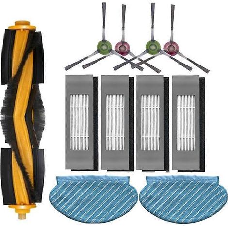 Rotierende Seitenbürsteneinheit, Filter Und Reinigungstuch Für Ozmo 920/950 Staubsauger – Ersatzteile Für Staubsauger Von Home Access