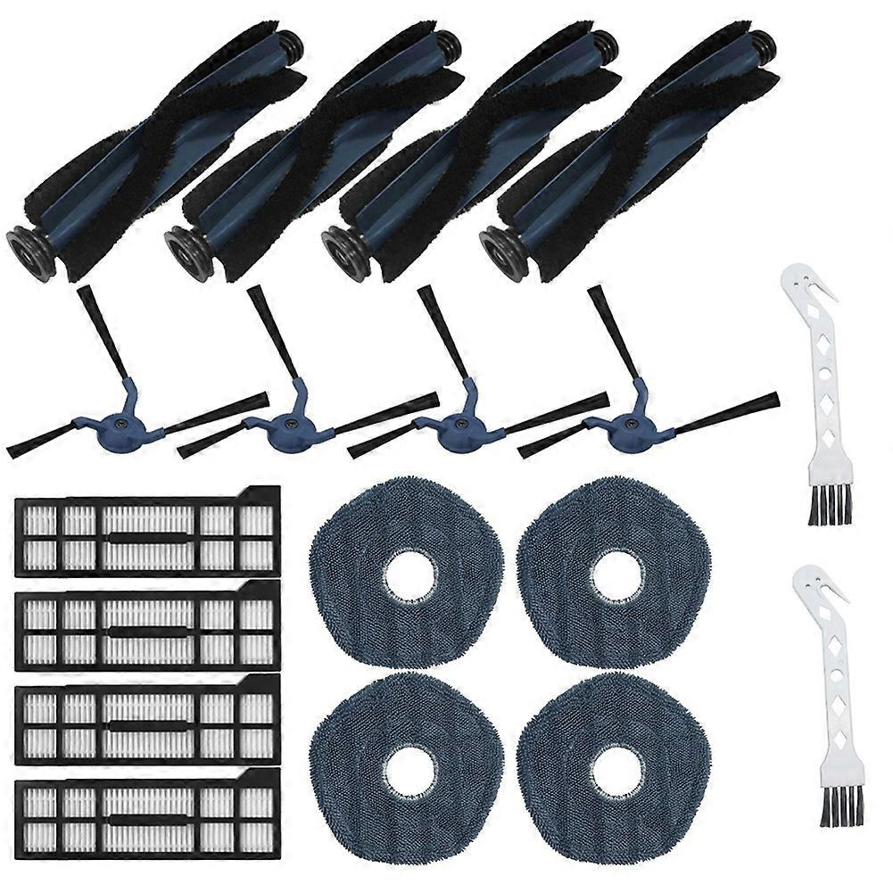 Hauptbürste, Seitenbürste, Filter Und Ersatztuch Für Den Eufy X10pro Omni Saugroboter