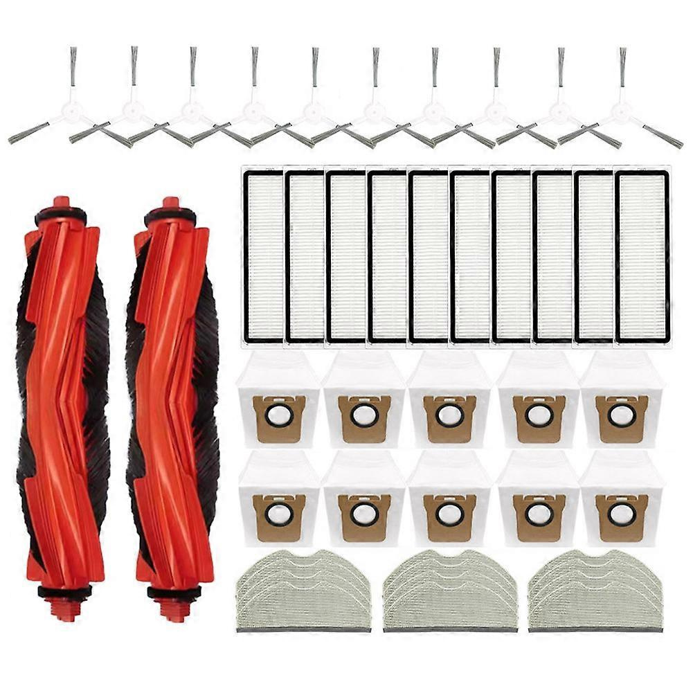 Ersatzteile Für Den Xiaomi H40 / Ov51 Saugroboter: Hauptwalze, Seitenbürste, Hepa-filter, Staubbeutel, Reinigungstuch Und Zubehör