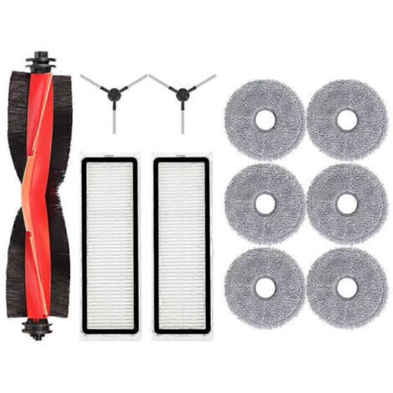 Ersatzteile Für Xiaomi S20+ / S10 Plus / B108gl / B108cn B113cn Saugroboter: Hauptbürste, Hepa-filter Und Reinigungstuch.