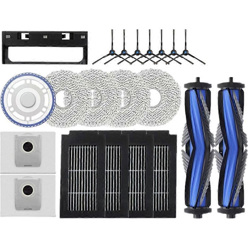 Zubehör Für Ecovacs T50 Pro Omni / T50 Auto Ddx67 Staubsauger: Hauptbürste, Reinigungstuch, Hepa-filter, Staubbeutel.
