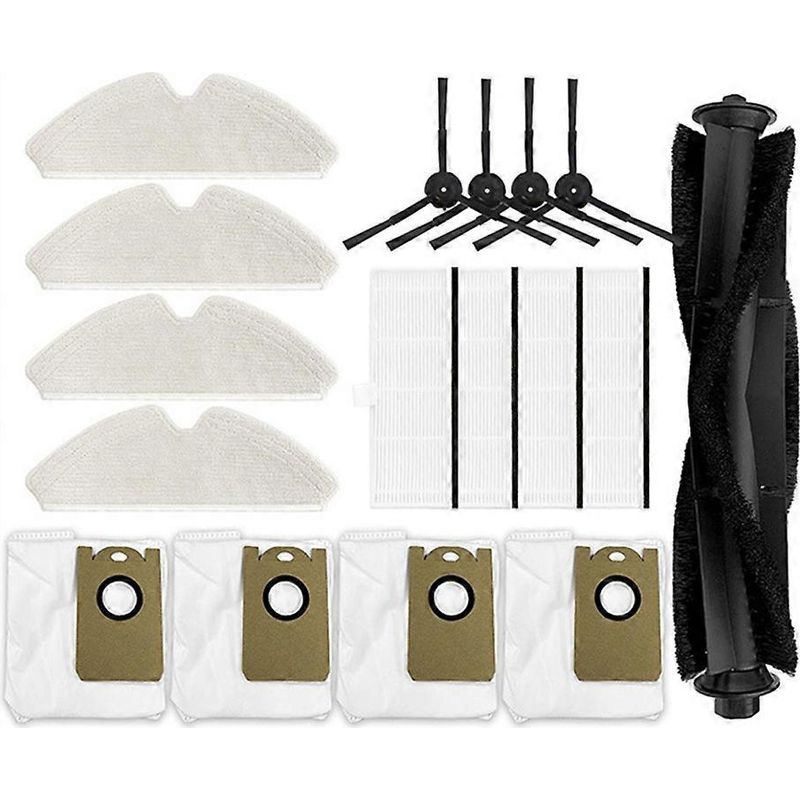 Rotierende Bürste, Hepa-filter, Reinigungstuch Und Ersatzstaubbeutel Für Die Staubsauger Proscenic M7 Pro Und Uoni V980 Plus – Ersatzteile