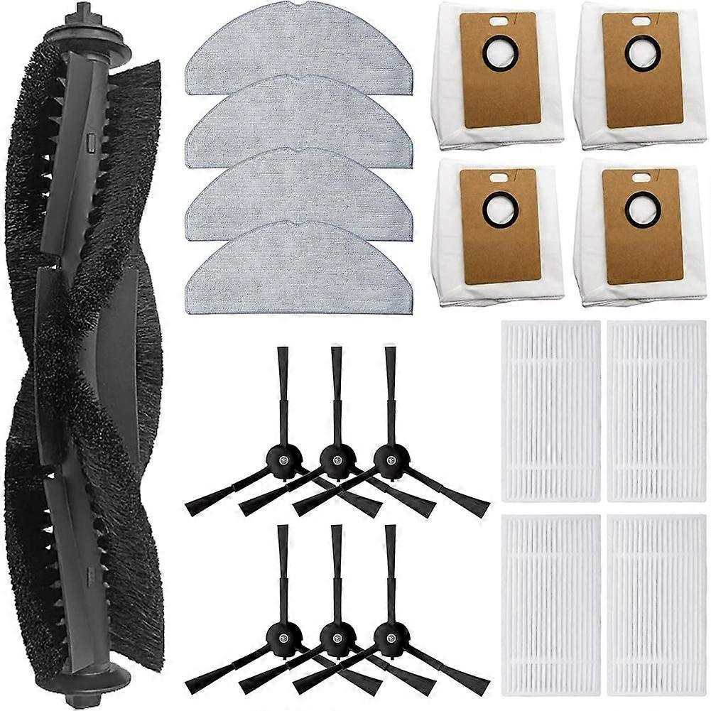 19-teiliges Set Für Tapo Rv30 Max / Rv30 Max Plus / Rv20 Max / Rv20 Max Plus Staubsauger: Hauptbürste, Filter, Reinigungstuch Und Staubbeutel