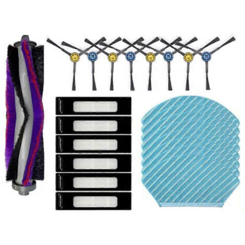 Ersatzteile Für Midea M7 / M7 Pro / M7 Max / Eureka Ner700 Staubsauger: Hauptbürste, Filter Und Reinigungstuch.