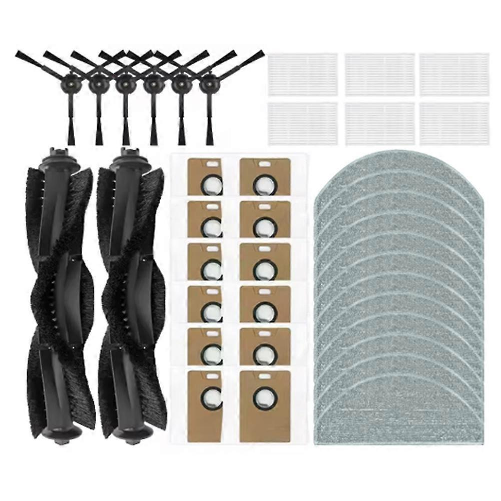38-teiliges Zubehör Für Die Staubsauger Lydsto R1 Edge / R1d Edge, Miwhole M9 Lite Und Roidmi Eve Rook: Bürste, Tuch, Filter Und Staubbeutel.