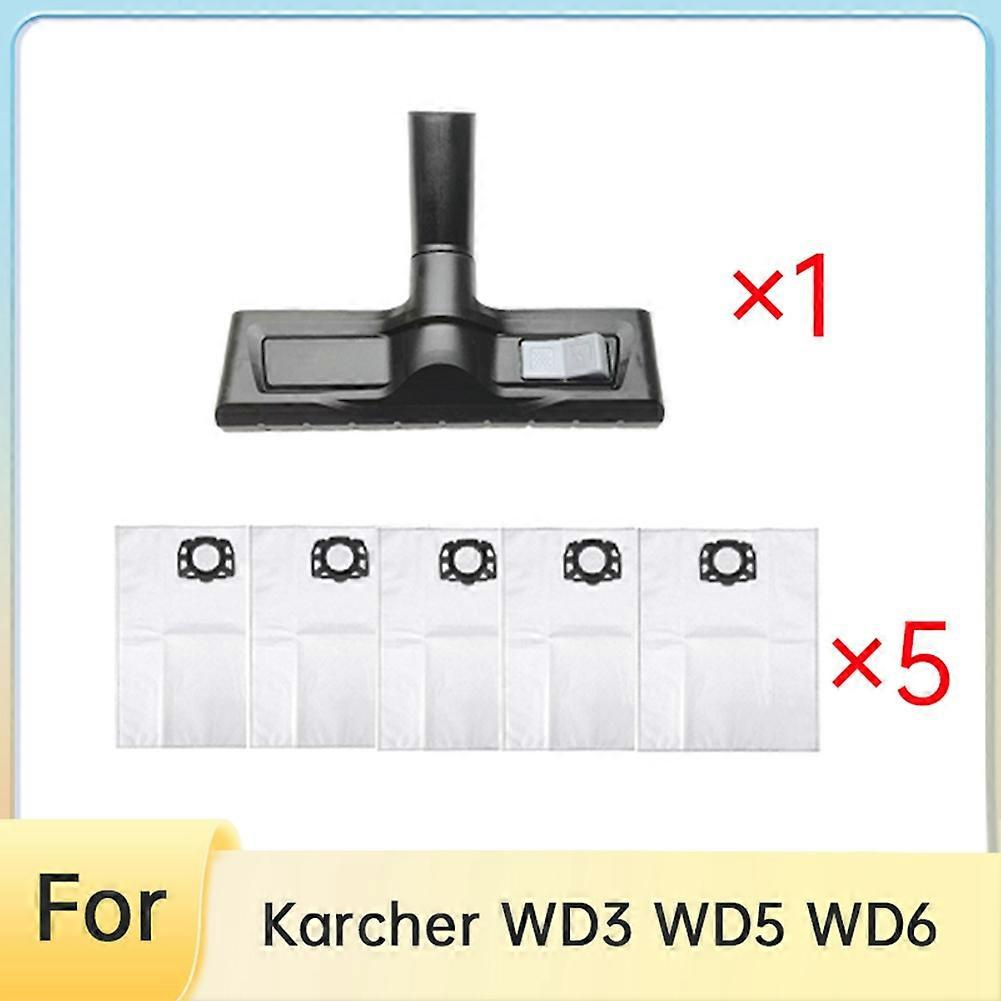Ersatzstaubbeutel Für Kärcher Wd4, Wd5 Und Wd6 Bodenbürsten, Umschaltbare Wasser-/staubdüse